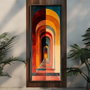 Wallity Pintura Decorativa LONG006-S/120-40 Multicolor 40 x 120 cm